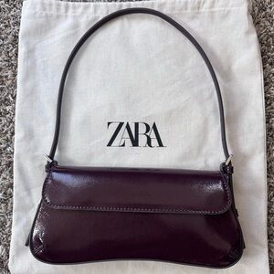 ZARA PATENT PURSE